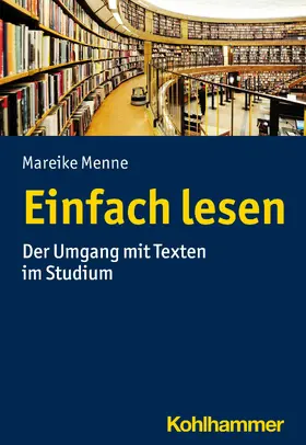 Menne | Einfach lesen | E-Book | www.sack.de