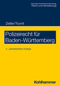Zeitler / Trurnit |  Polizeirecht für Baden-Württemberg | Buch |  Sack Fachmedien