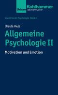 Hess / Leplow |  Allgemeine Psychologie II | eBook | Sack Fachmedien