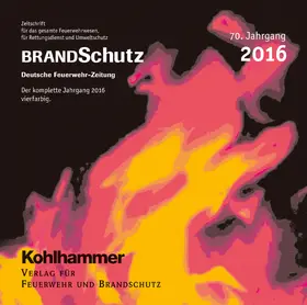  BRANDSchutz 2016 auf CD-ROM | Sonstiges |  Sack Fachmedien