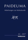 Kohl |  Paideuma / PAIDEUMA 63/2017 | Buch |  Sack Fachmedien