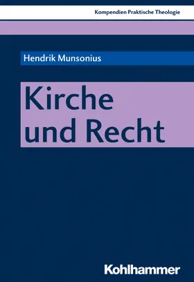 Munsonius / Klie / Schlag |  Kirche und Recht | Buch |  Sack Fachmedien