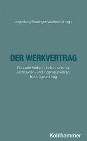 Baldringer / Brückner / Meier |  Der Werkvertrag | eBook | Sack Fachmedien