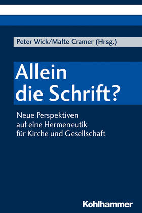 Wick / Cramer / Roose |  Allein die Schrift? | Buch |  Sack Fachmedien