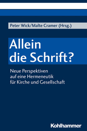 Wick / Cramer |  Allein die Schrift? | eBook | Sack Fachmedien
