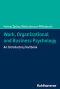 Zacher / Lehmann-Willenbrock |  Work, Organizational, and Business Psychology | Buch |  Sack Fachmedien