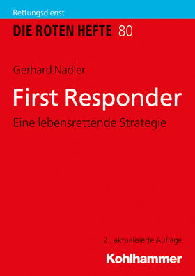 Nadler / Klusak |  First Responder | Buch |  Sack Fachmedien