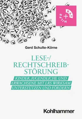 Schulte-Körne |  Lese-/Rechtschreibstörung | Buch |  Sack Fachmedien