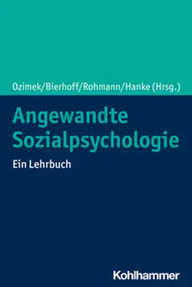 Ozimek / Bierhoff / Rohmann |  Angewandte Sozialpsychologie | eBook | Sack Fachmedien