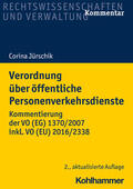 Jürschik |  Jürschik, C: Verordnung über öffentliche Personenverkehrsdie | Buch |  Sack Fachmedien