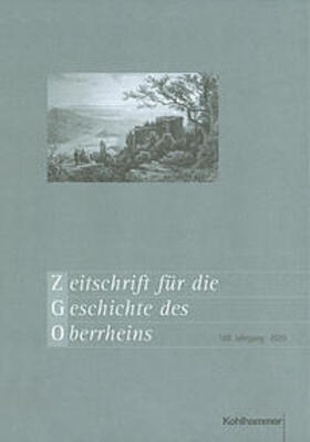 Zeitschrift für die Geschichte des Oberrheins | Buch | 978-3-17-039337-0 | sack.de