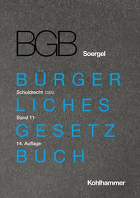 Budzikiewicz / Kreße / Lutzi |  Soergel - Bürgerliches Gesetzbuch mit Einführungsgesetz und Nebengesetzen (BGB). Band 11, Schuldrecht 9: CISG | Buch |  Sack Fachmedien