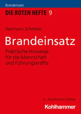 Schröder | Brandeinsatz | Buch | 978-3-17-039910-5 | sack.de
