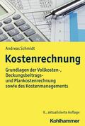 Schmidt |  Kostenrechnung | eBook | Sack Fachmedien