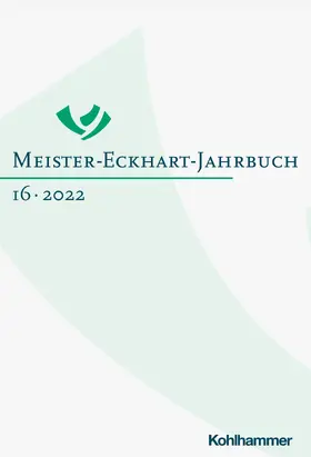 Löser / Schiewer |  Meister-Eckhart-Jahrbuch | Buch |  Sack Fachmedien