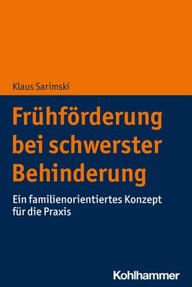 Sarimski | Frühförderung bei schwerster Behinderung | E-Book | sack.de