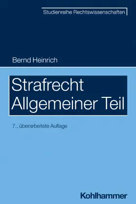 Heinrich / Boecken / Korioth |  Strafrecht - Allgemeiner Teil | Buch |  Sack Fachmedien