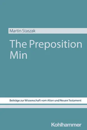 Staszak / Dietrich / Scoralick |  The Preposition Min | Buch |  Sack Fachmedien