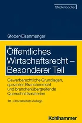 Eisenmenger / Stober | Öffentliches Wirtschaftsrecht - Besonderer Teil | E-Book | www.sack.de