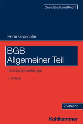 Gröschler / Eisele / Heinrich | BGB Allgemeiner Teil | E-Book | sack.de