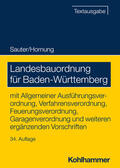 Sauter / Hornung |  Landesbauordnung für Baden-Württemberg | Buch |  Sack Fachmedien