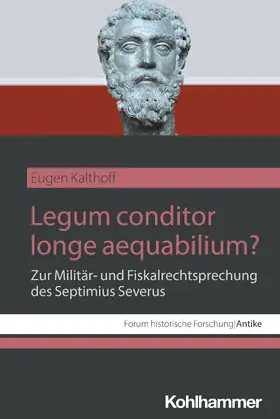 Kalthoff |  Legum conditor longe aequabilium? | Buch |  Sack Fachmedien