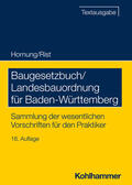 Hornung / Rist |  Baugesetzbuch/Landesbauordnung für Baden-Württemberg | Buch |  Sack Fachmedien
