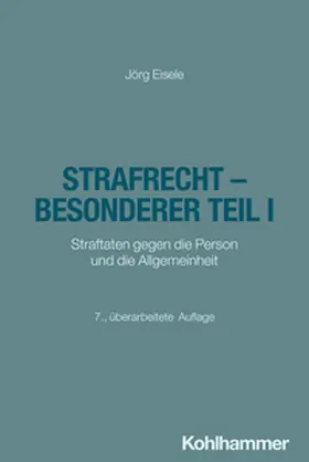 Eisele | Strafrecht - Besonderer Teil I | E-Book | www.sack.de