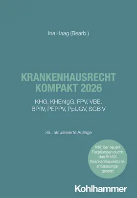 Krankenhausrecht kompakt 2026 | Buch | 978-3-17-046616-6 | www.sack.de