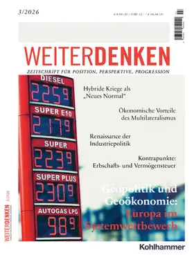Bokler / Diringer / Funk |  WEITERDENKEN 3/2026 | Buch |  Sack Fachmedien