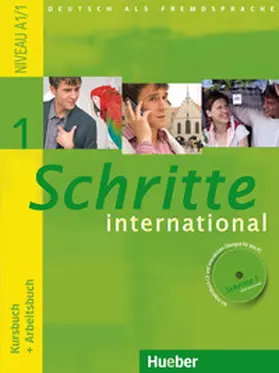 Niebisch / Penning-Hiemstra / Specht |  Schritte international 1. Kursbuch + Arbeitsbuch mit Audio-CD zum Arbeitsbuch und interaktiven Übungen | Buch |  Sack Fachmedien
