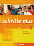 Hilpert / Niebisch / Kerner |  Schritte plus 4. Kursbuch + Arbeitsbuch | Buch |  Sack Fachmedien