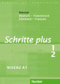 Niebisch / Penning-Hiemstra / Specht |  Schritte plus 1+2. Glossar Deutsch-Französisch - Glossaire Allemand-Français | Buch |  Sack Fachmedien