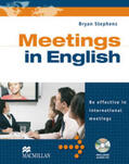 Stephens |  Business English: Meetings in English. Student's Book with Audio-CD | Buch |  Sack Fachmedien
