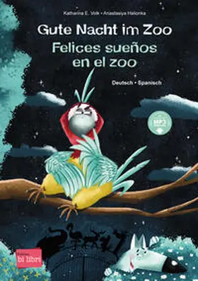 Volk |  Gute Nacht im Zoo. Deutsch-Spanisch | Buch |  Sack Fachmedien