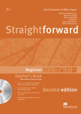 Kerr / Jones / Norris | Straightforward Sec. Ed. Beginner / Straightforward Second Edition | Medienkombination | sack.de