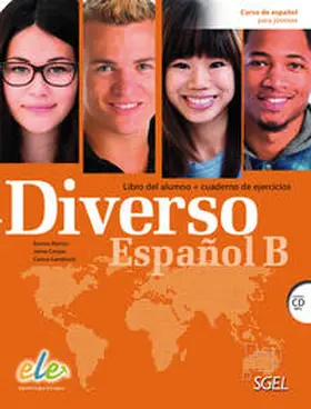 Alonso / Corpas / Gambluch |  Diverso Español B. Kurs- und Arbeitsbuch mit MP3-CD | Buch |  Sack Fachmedien