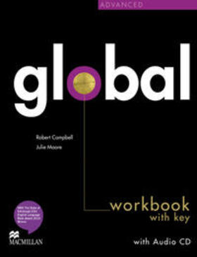 Jeffries / Clandfield / Vince | Global. Advanced. Workbook with Audio-CD and Key | Buch | 978-3-19-382980-1 | sack.de