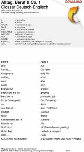  Alltag, Beruf & Co. 01 | eBook | Sack Fachmedien