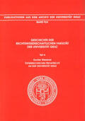 Kernbauer / Wesener |  Geschichte der Rechtswissenschaftlichen Fakultät der Universität Graz | Buch |  Sack Fachmedien