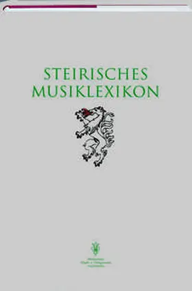 Suppan |  Steirisches Musiklexikon | Buch |  Sack Fachmedien