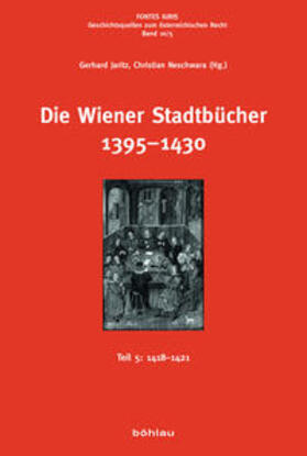 Jaritz / Neschwara |  Wiener Stadtbücher 1395-1430 | Buch |  Sack Fachmedien