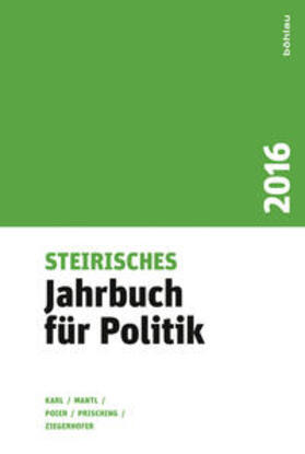Karl / Poier / Mantl |  Steirisches Jahrbuch für Politik 2016 | Buch |  Sack Fachmedien