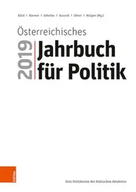 Khol / Karner / Sobotka |  Österreichisches Jahrbuch für Politik 2019 | Buch |  Sack Fachmedien