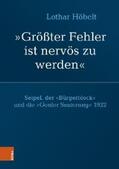 Höbelt |  Seipel, der "Bürgerblock" und die "Genfer Sanierung" 1922 | eBook | Sack Fachmedien