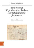 Liscia |  Liscia, D: Wiener "Expositio" zum Traktat "De latitudinibus | Buch |  Sack Fachmedien
