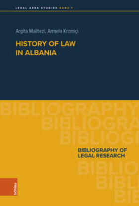 Malltezi / Kromiçi | Malltezi, A: History of Law in Albania | Buch | 978-3-205-22008-4 | sack.de