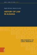 Malltezi / Kromiçi |  History of Law in Albania | eBook | Sack Fachmedien