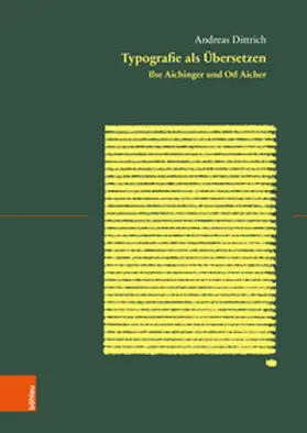 Dittrich |  Typografie als Übersetzen | Buch |  Sack Fachmedien