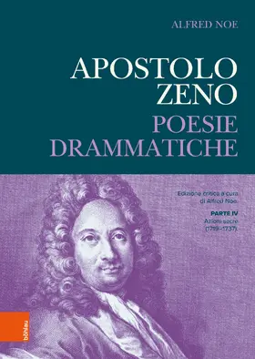 Noe |  Apostolo Zeno. Poesie Drammatiche | Buch |  Sack Fachmedien